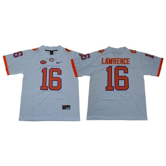 trevor lawrence white jersey